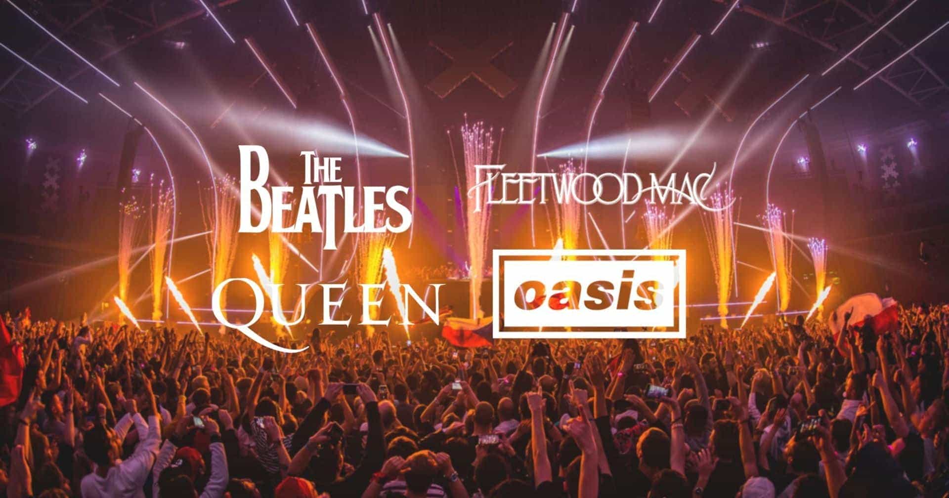 Tributes to Queen, Oasis, The Beatles and Fleetwood Mac