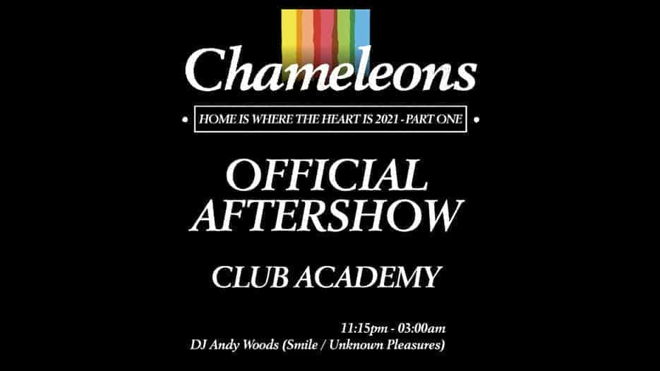 Chameleons Official After Show Party