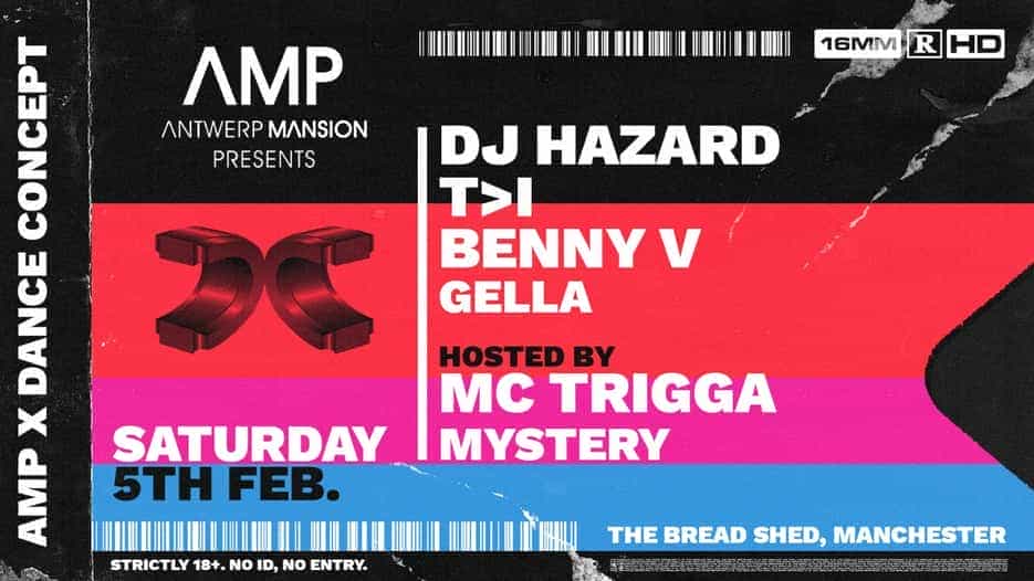 DJ Hazard +  T>I + Benny V + MC Trigger