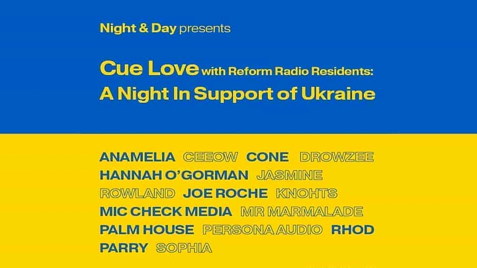 Cue Love: A Night In Support Of Ukraine