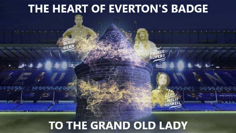 The Heart of Everton's Badge to The Grand Old Lady