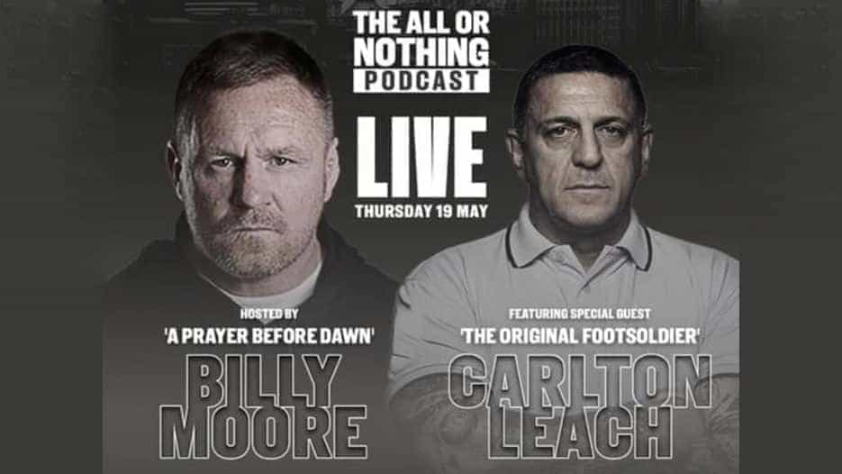 The All Or Nothing Podcast LIVE with Carlton Leach