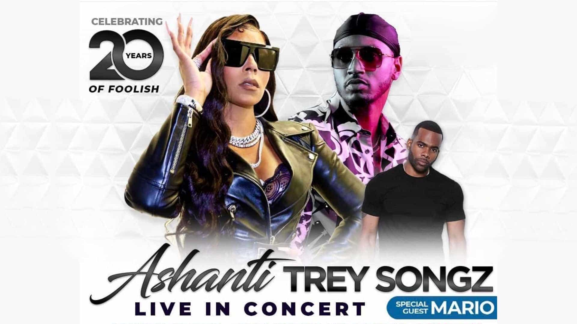 Ashanti + Trey Songz + Mario