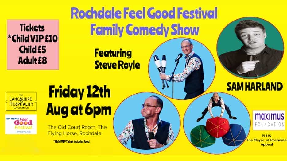 Rochdale Feel Good Festival Family Comedy Show