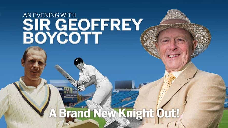 An Evening With Sir Geoffrey Boycott