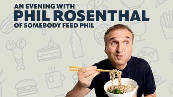 An Evening with Phil Rosenthal - Somebody Feed Phil Book Tour