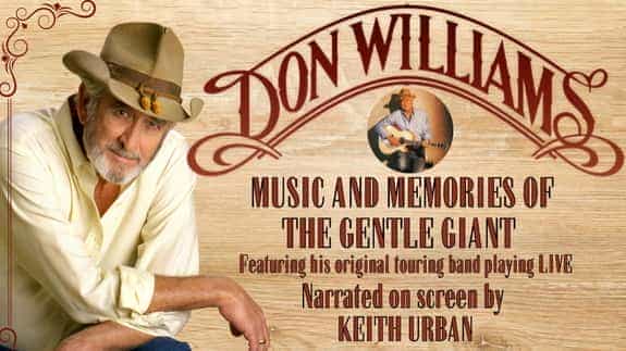 Don Williams - Music and Memories of The Gentle Giant