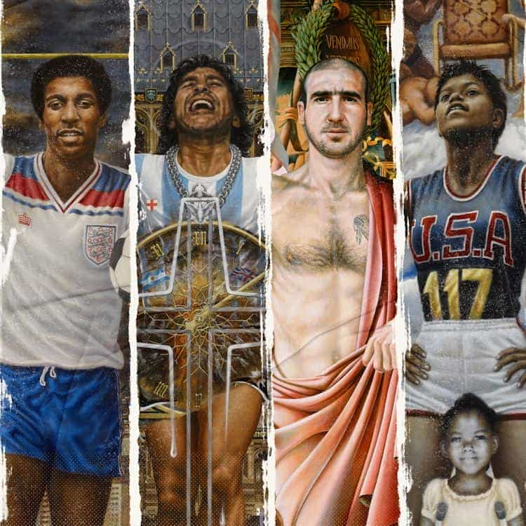 From Moss Side to Marseille: The Art of Michael Browne and Eric Cantona