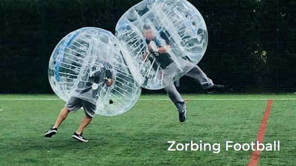 Zorbing Football