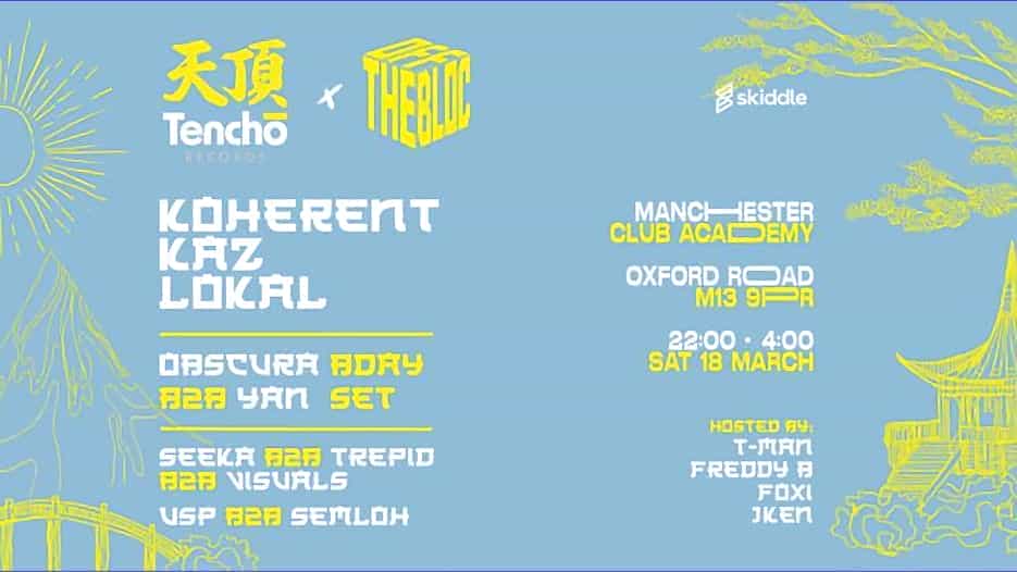 Tencho x Off The Bloc - Koherent + Kaz + Lokal