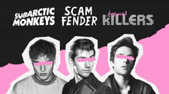 Subarctic Monkeys + Scam Fender + The Kopycat Killers