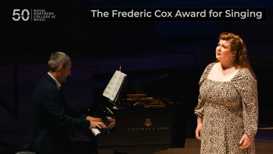 The Frederic Cox Award for Singing