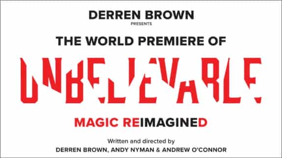 Derren Brown's Unbelievable