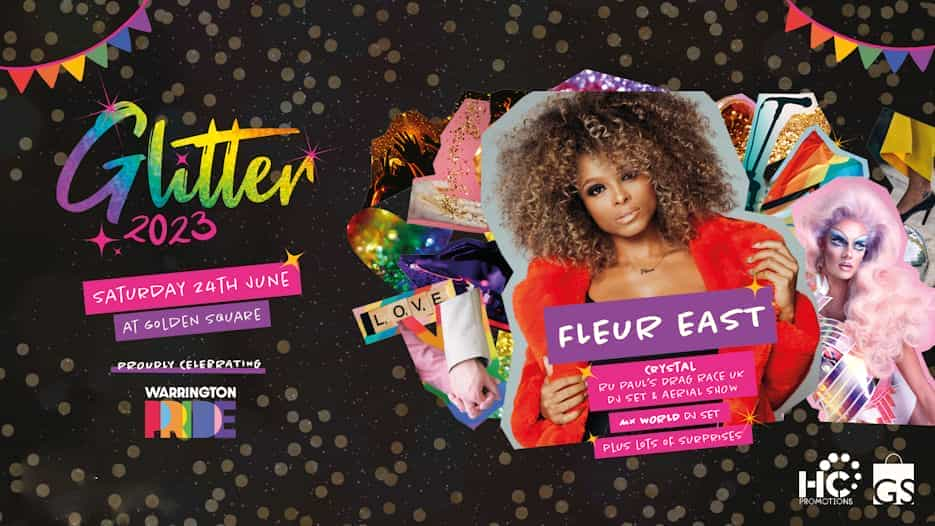 Glitter 2023 - Warrigton Pride with Fleur East