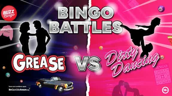 Bingo Battles - Grease vs Dirty Dancing