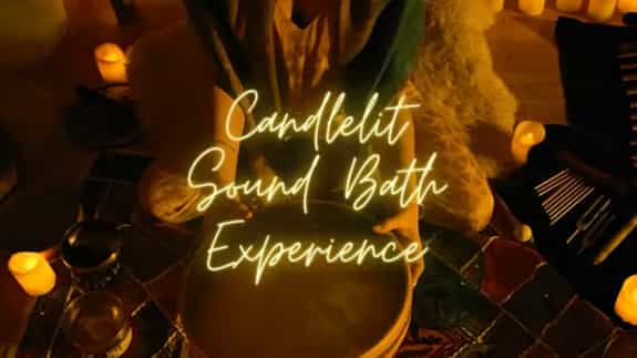 Candlelit Sound Bath and Meditation Experience
