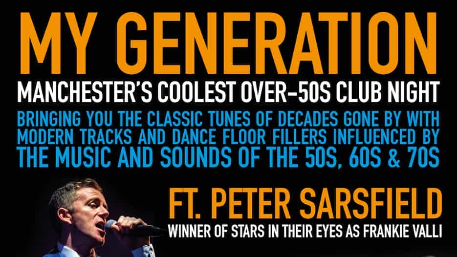 My Generation featuring Peter Sarsfield (as Frankie Valli)