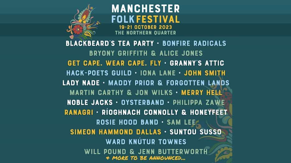 Manchester Folk Festival 2023