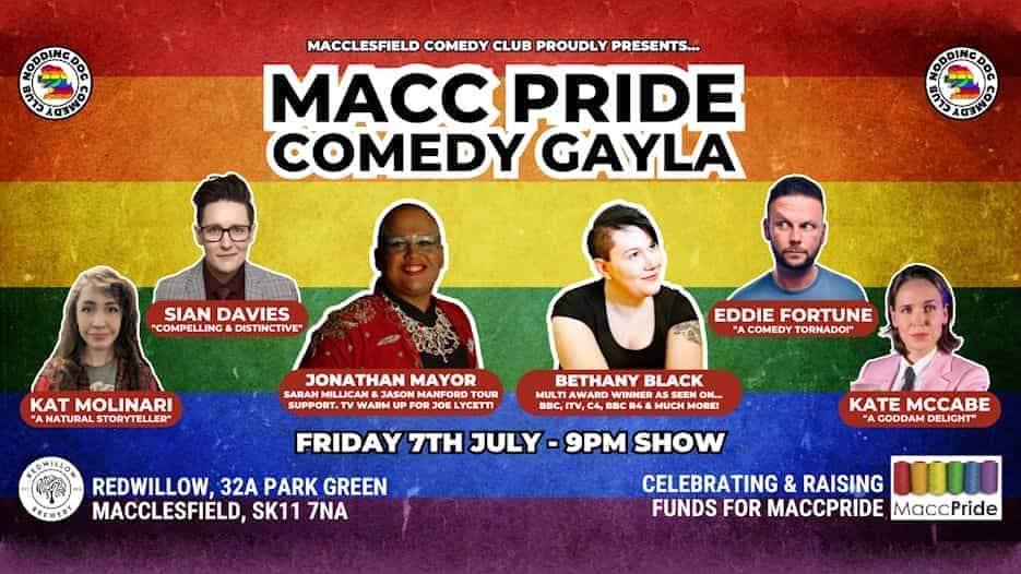Macc Pride Comedy Gayla