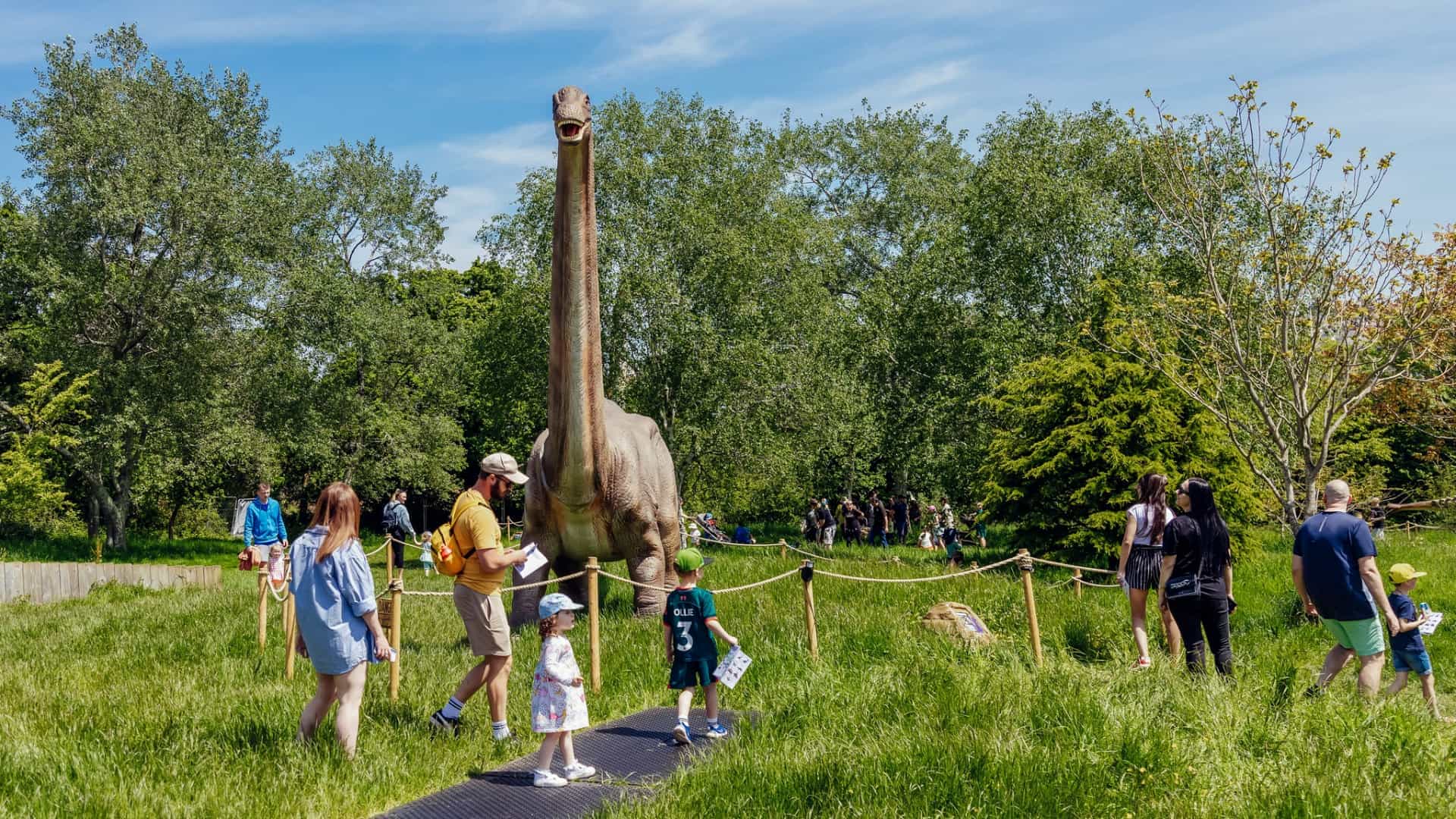 Dinosaurs in the Park