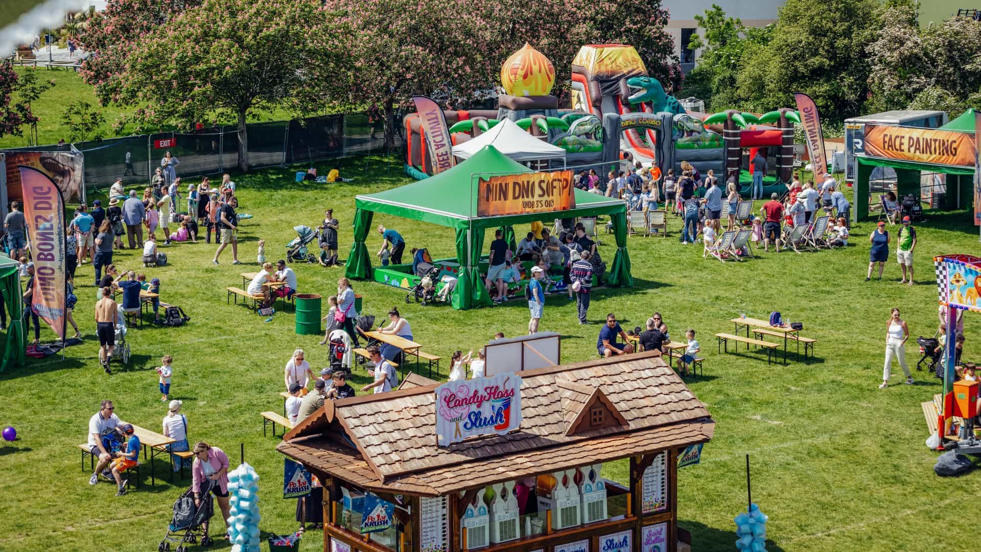 Dinosaurs in the Park