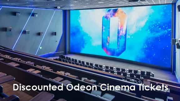 Discounted Odeon Cinema Tickets