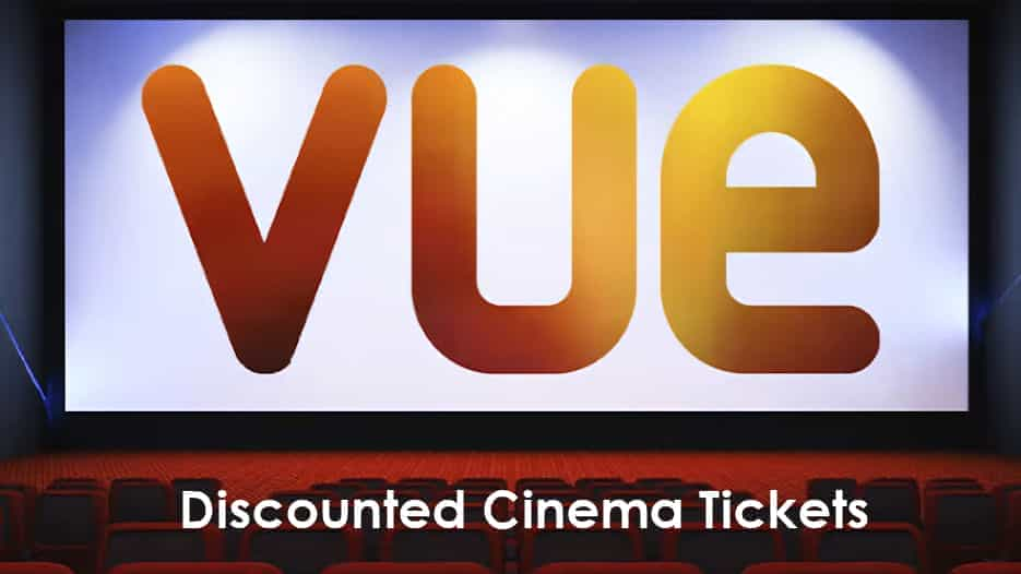 Discounted Vue Cinema Tickets