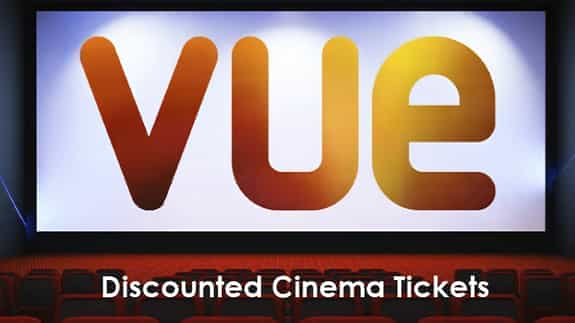 Discounted Vue Cinema Tickets