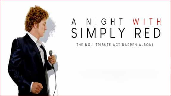 Darren Alboni as Mick Hucknall - Simply Red Tribute