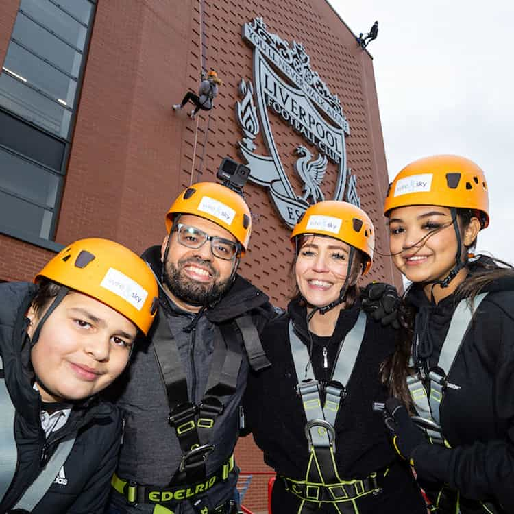 The Anfield Abseil + Free Entrance to Liverpool FC Museum