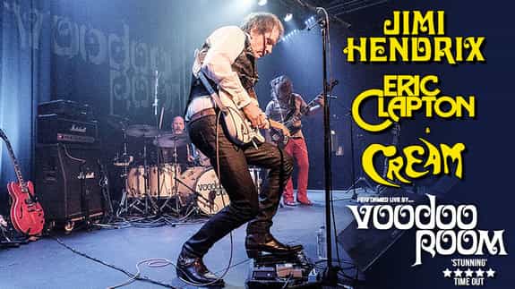 Voodoo Room - Tribute to Jimi Hendrix, Eric Clapton & Cream