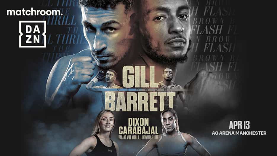 Jordan Gill v Zelfa Barrett