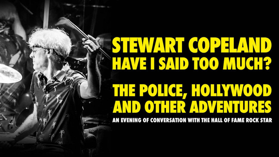 In Conversation with Stewart Copeland (The Police)