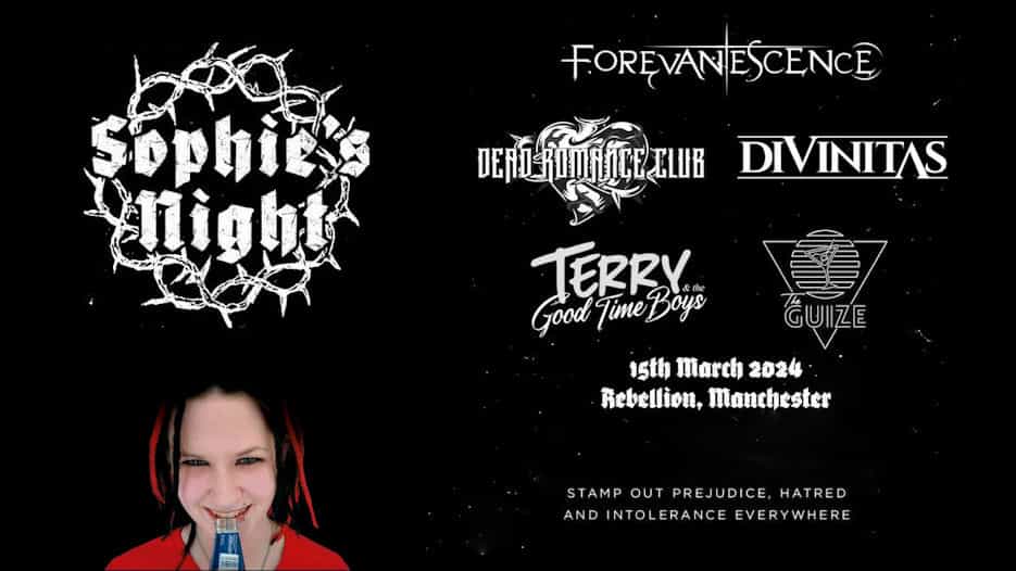 Sophie's Night - Sophie Lancaster Foundation Charity Concert