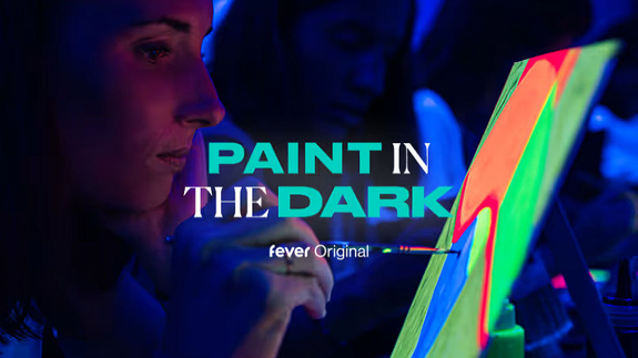 Paint in the Dark - Painting Workshop & Drinks in the Dark