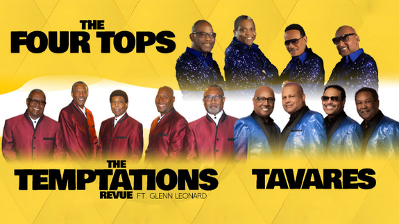 The Four Tops + The Temptations Revue + Tavares