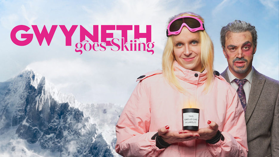 Gwyneth Goes Skiing
