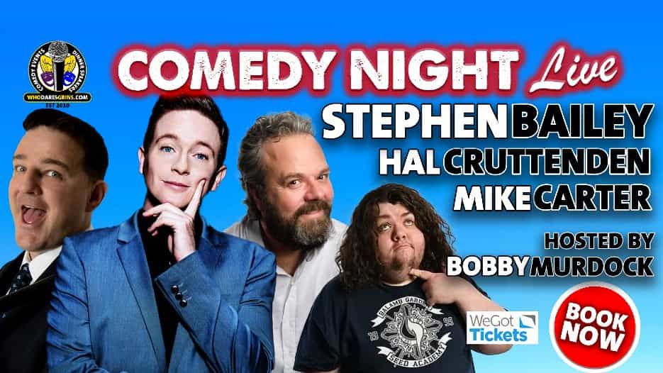 Stephen Bailey + Hal Cruttenden + Mike Carter