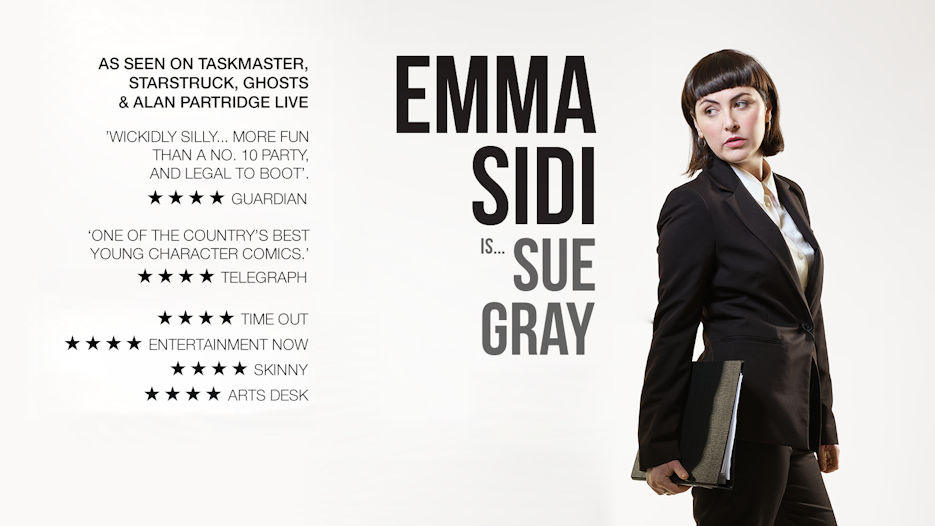 Emma Sidi is Sue Gray
