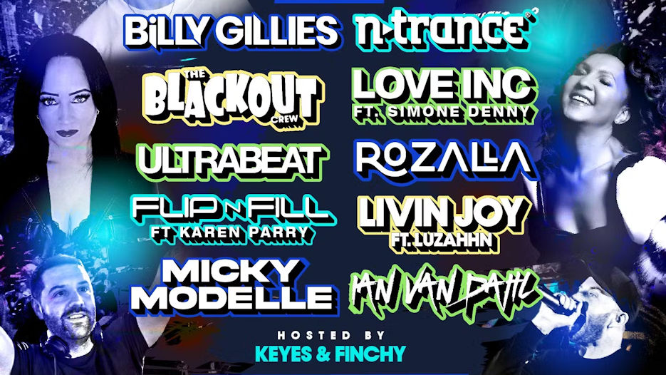 90s Baby v Clubland NYE