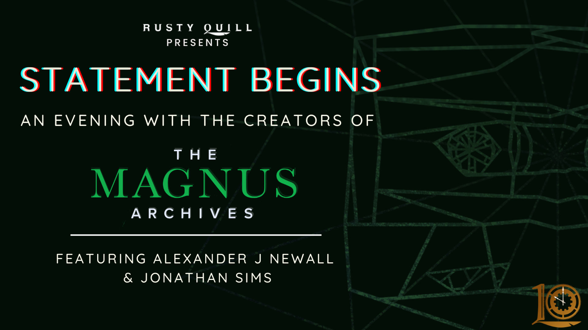 Statement Begins - An Evening with The Creators of The Magnus Archives