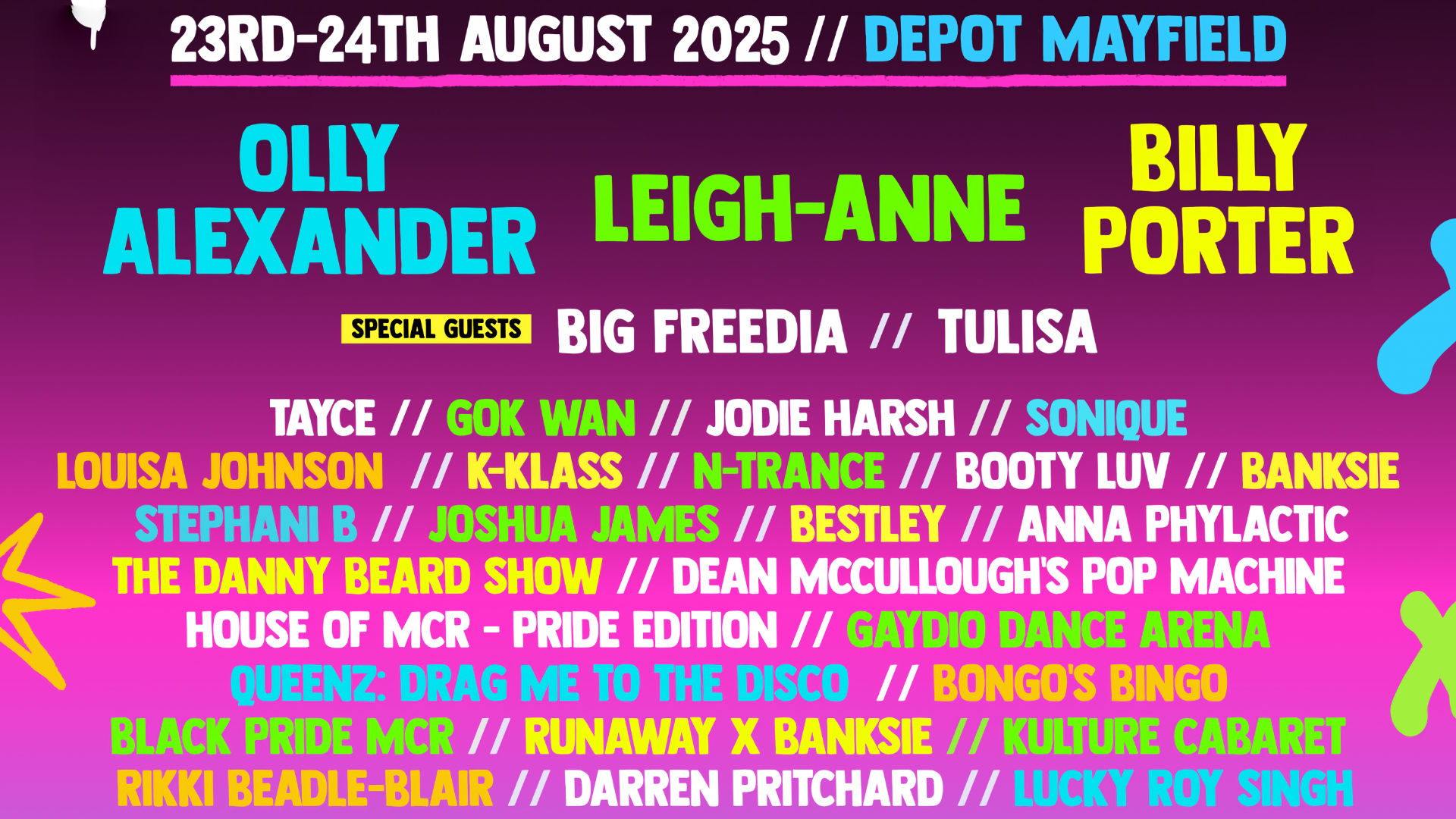 Manchester Pride - Mardi Gras