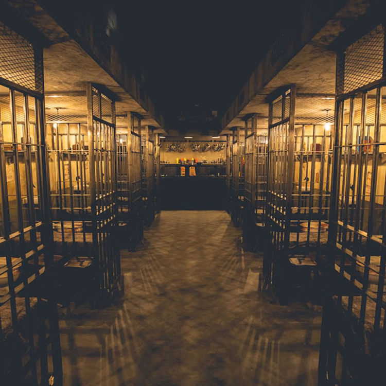 Alcotraz Prison Cocktail Bar