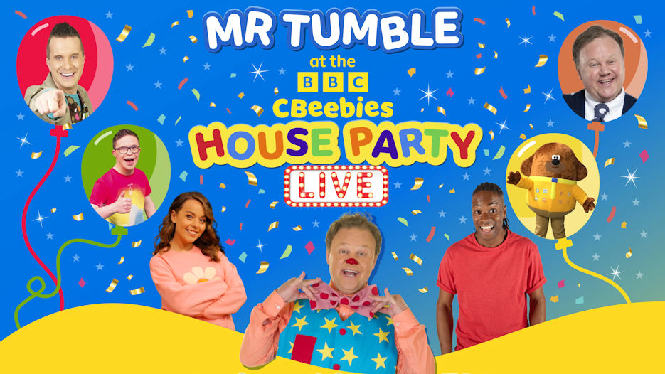 Mr Tumble at the CBeebies House Party Live