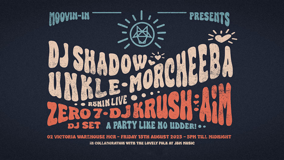 DJ Shadow + Morcheeba + UNKLE + more