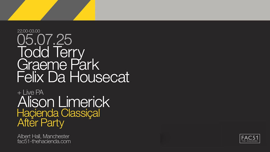Hacienda Classical Afterparty