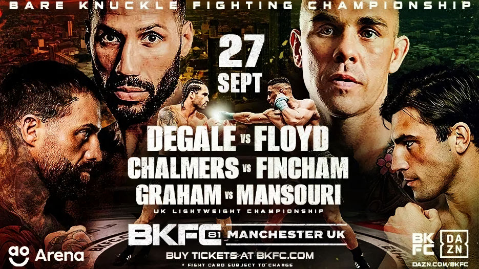 Bare Knuckle Fighting Championship - James DeGale v Matt Floyd