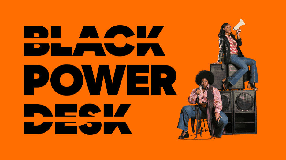 BLACK POWER DESK