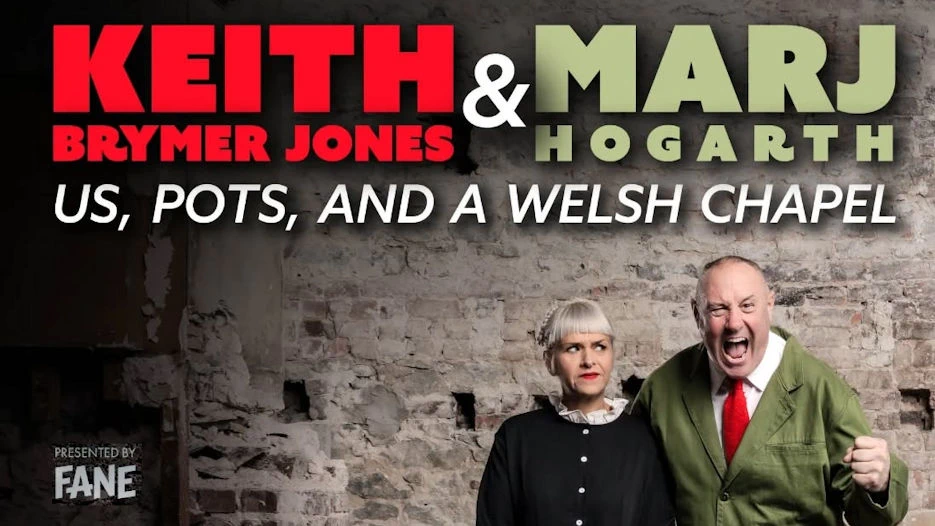 Keith Brymer Jones & Marj Hogarth