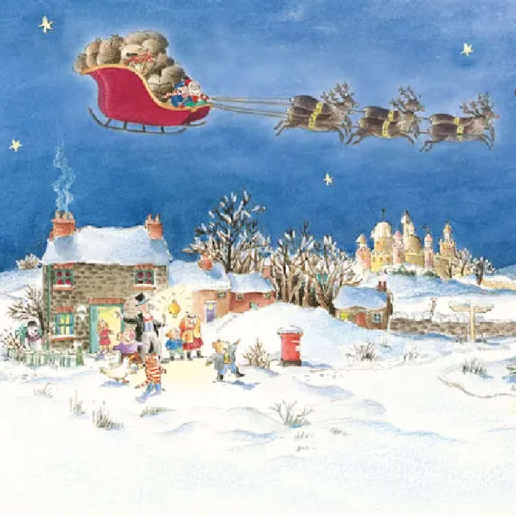 The Jolly Christmas Postman